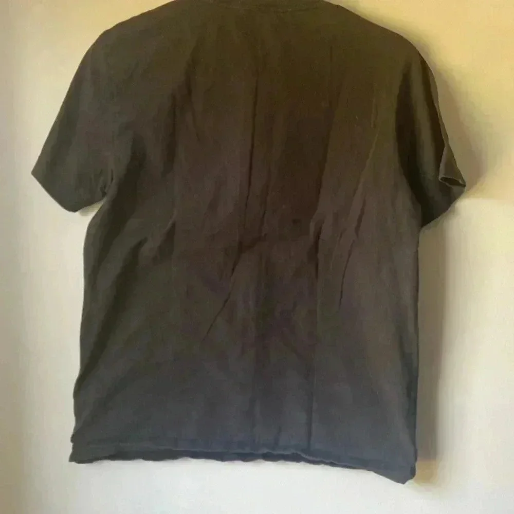True religion black square logo t-shirt men’s size M